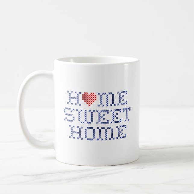 Taza De Café Hogar Sweet Home Coffee Mug (Izquierda)