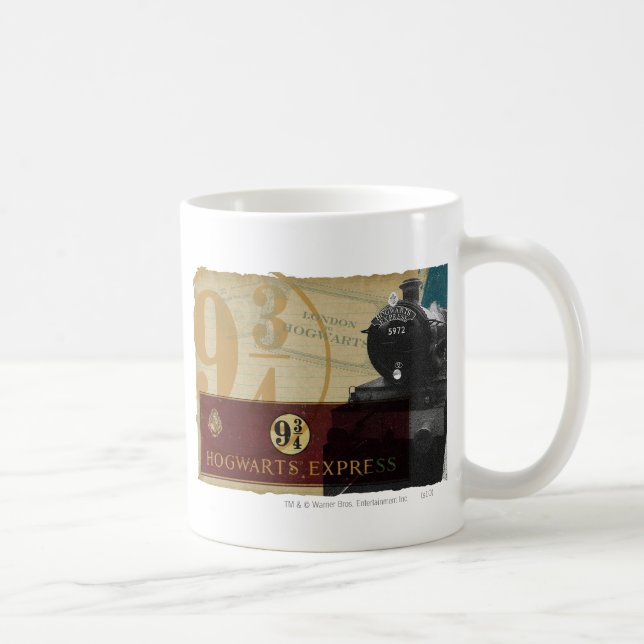 Taza De Café Hogwarts Express (Derecha)