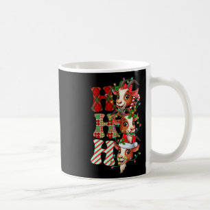 Taza De Café Hohoho Goats Santa Claus Gorra reno Merry Christ