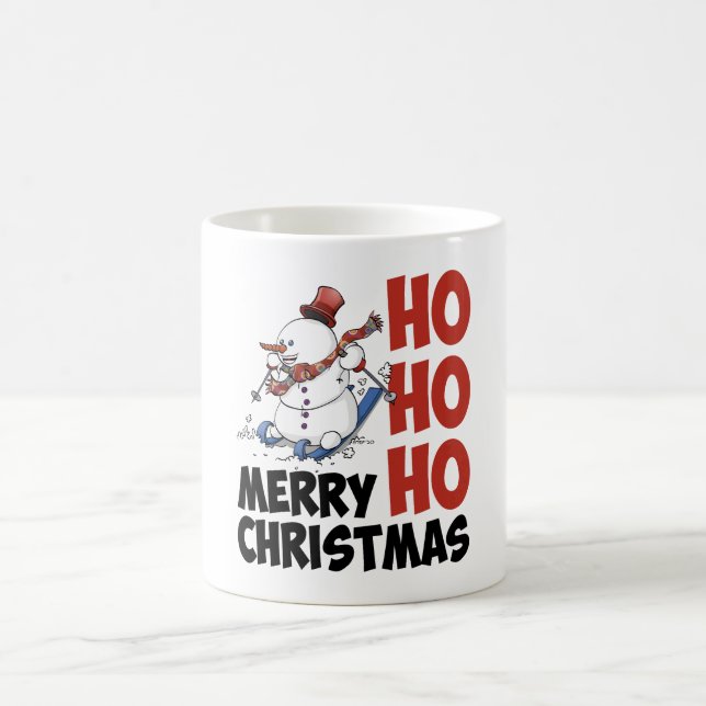 Taza De Café Hohoho Merry Christmas. (Centro)