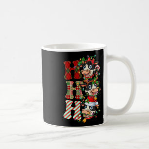 Taza De Café Hohoho Vaca a Santa Claus Gorra reno Merry Christm