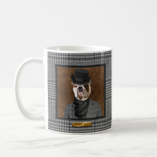 Taza De Café Hoity Toity House Personalizable Dapper Bulldog Mu