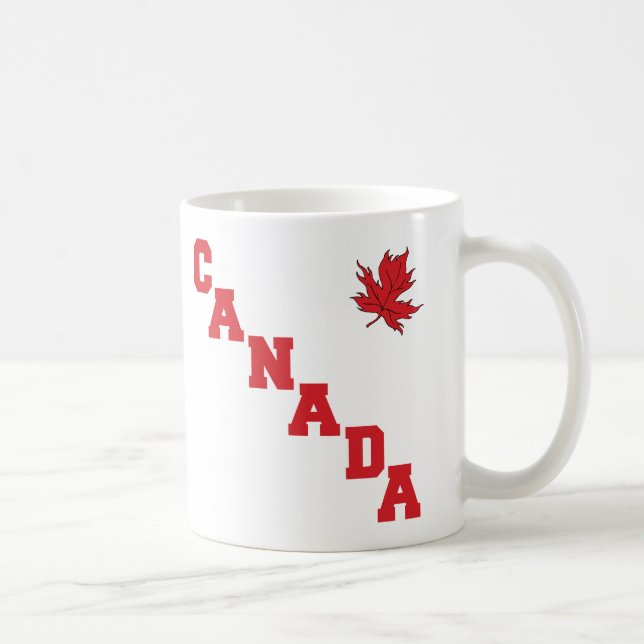 Taza De Café Hoja de arce Canadá (Derecha)