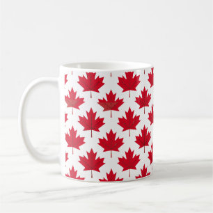 Taza De Café Hoja de Arce Canadiense