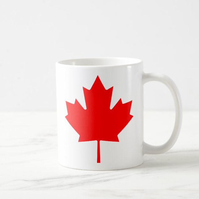 Taza De Café Hoja de arce canadiense (Derecha)