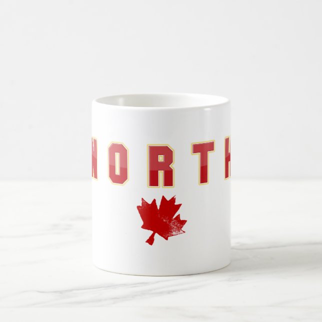 Taza De Café Hoja de arce del norte (Centro)