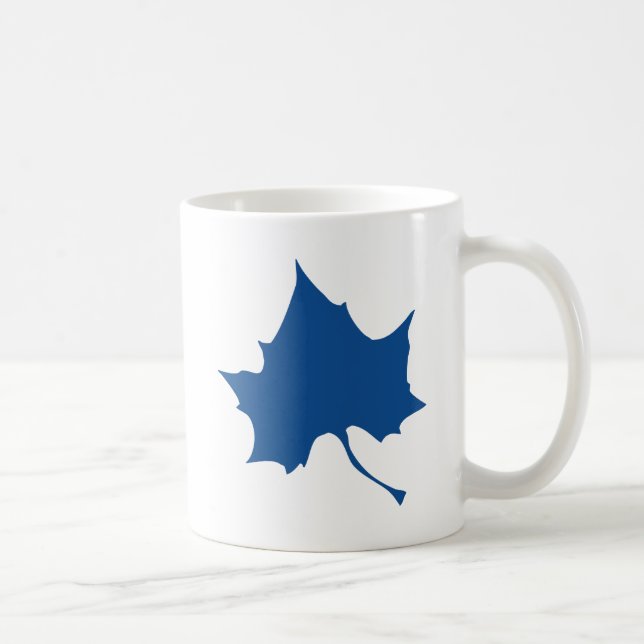 Taza De Café Hoja de Estado de Indiana (Derecha)