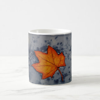 Taza De Café Hoja de la Calle