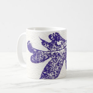 Taza De Café Hoja de la Naturaleza Imprimir gusano de hoja de r