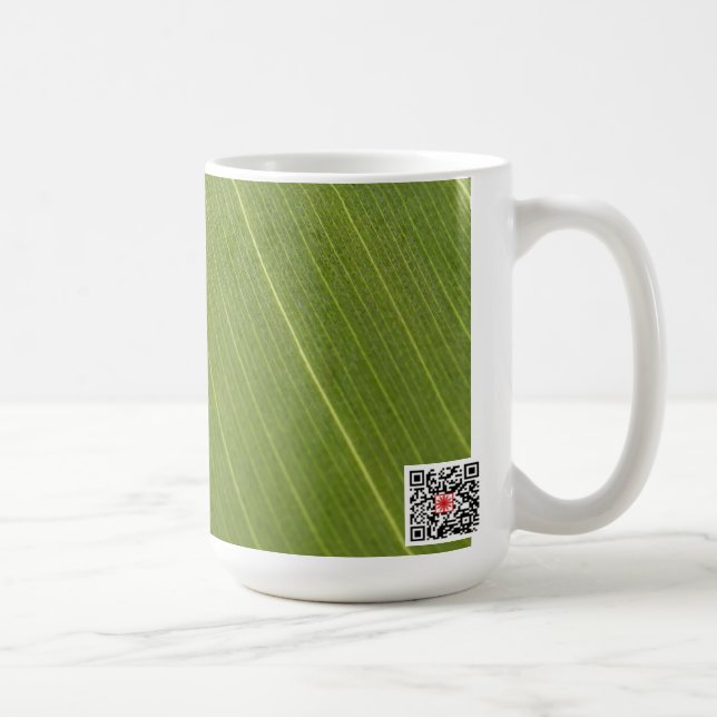 Taza De Café Hoja de palmera (Derecha)