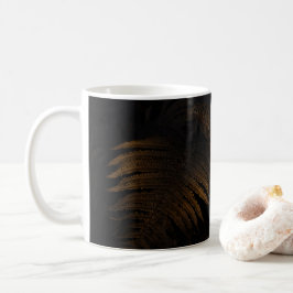 Taza De Café Hoja dorada