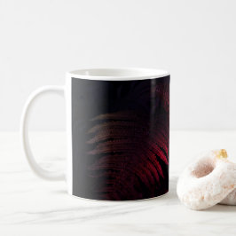 Taza De Café Hoja en tonos de rosa
