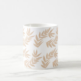 Taza De Café Hojas alegres