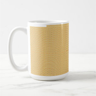 Taza De Café Hojas amarillas, naranjas y marrones de papel envu