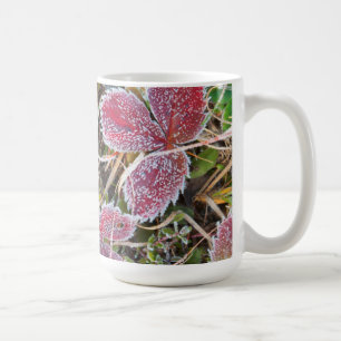 Taza De Café Hojas cubiertas de escarcha, Canadá
