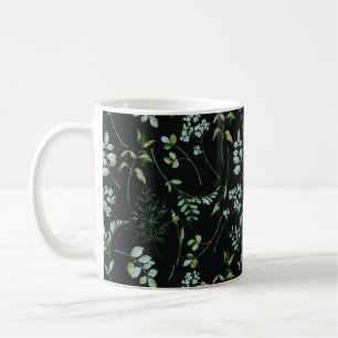 Taza De Café Hojas de agua Eucalyptus Greenery
