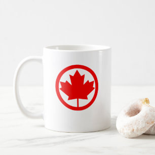 Taza De Café Hojas de arce de Canadá