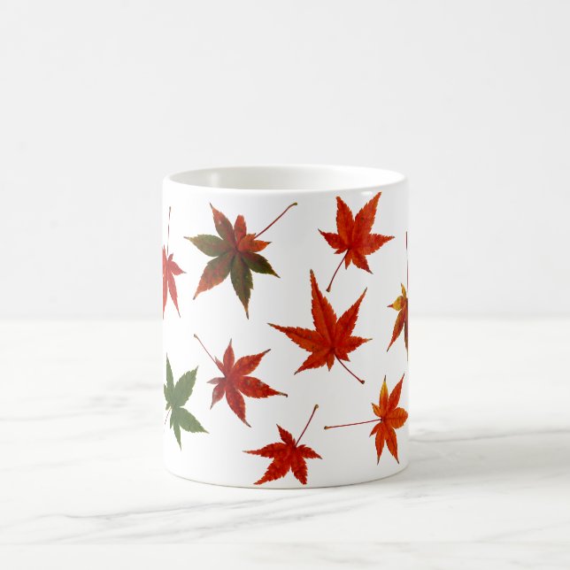 Taza De Café Hojas de arce japonesas (Centro)