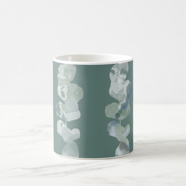 Taza De Café Hojas de Eucalyptus (Centro)