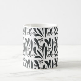 Taza De Café Hojas de goma y nueces de goma