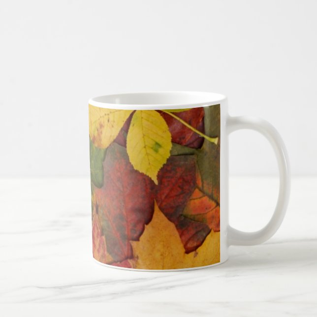 Taza De Café Hojas de otoño (Derecha)