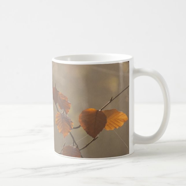 Taza De Café Hojas de otoño (Derecha)