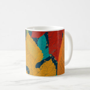 Taza De Café Hojas de otoño
