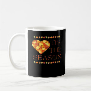 Taza De Café Hojas de otoño borran la mecha gráfica de acción d