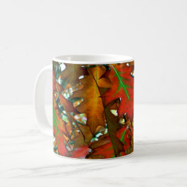 Taza De Café Hojas de otoño coloridas
