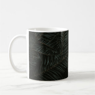 Taza De Café Hojas de pino verdes