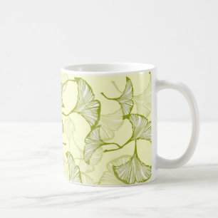 Taza De Café Hojas del Ginkgo