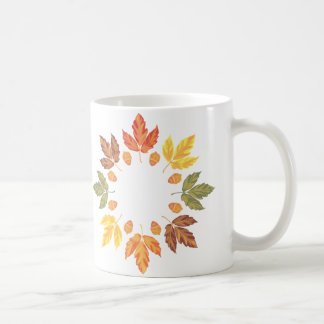 Taza De Café Hojas otoñales