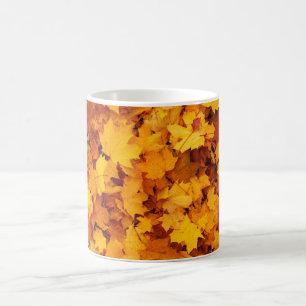 Taza De Café Hojas otoñales