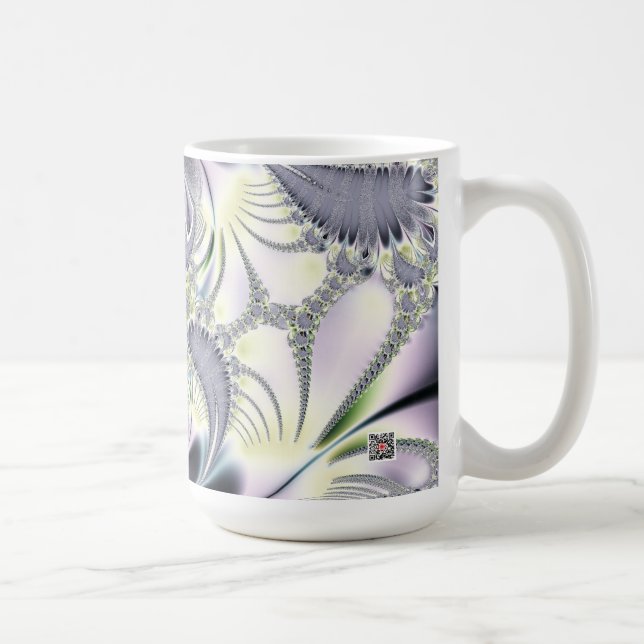 Taza De Café Hojas Purpura (Derecha)