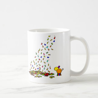 Taza De Café hojas que caen
