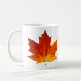 Taza De Café Hojas rojas de arce