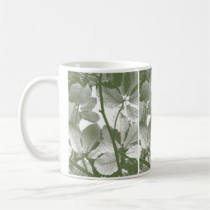 TAZA DE CAFÉ HOJAS VERDES