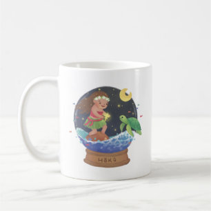 Taza De Café Hoku: el Ilustracion de la estrella