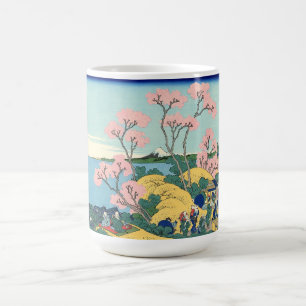 Taza De Café Hokusai Fuji de Gotenyama en el Tōkaidō