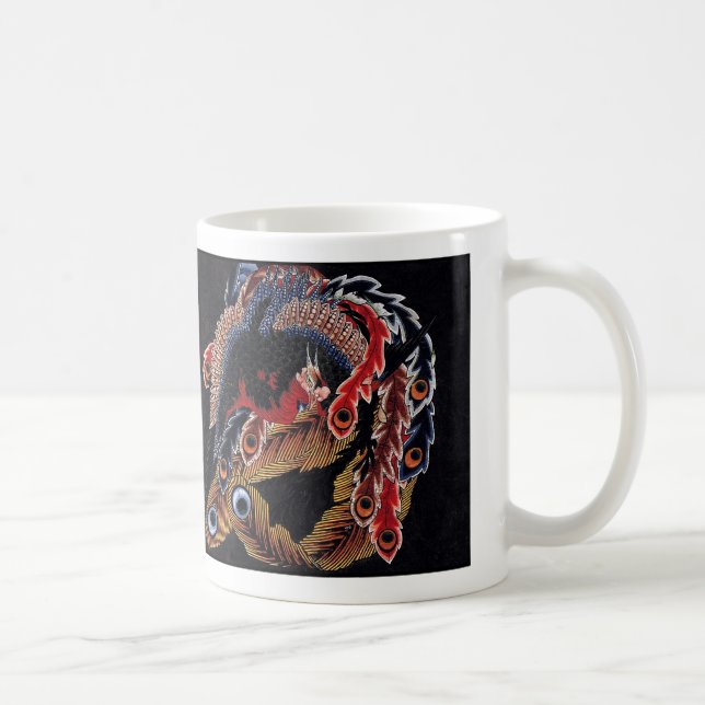 TAZA DE CAFÉ HOKUSAI , “ HOUOU-ZU ” (Derecha)