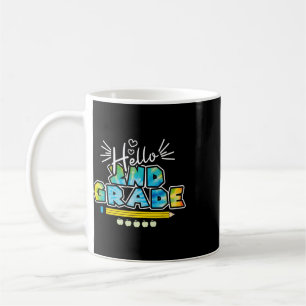 Taza De Café Hola 2do Grado Ck Al Colegio Primer Día De Colegio