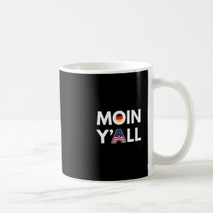 Taza De Café Hola a todos divertido Alemania y EE. UU. Mezcla c