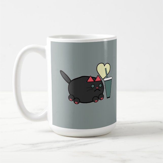 Taza De Café Hola, Café (Izquierda)