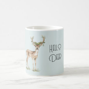 Taza De Café Hola Ciervo