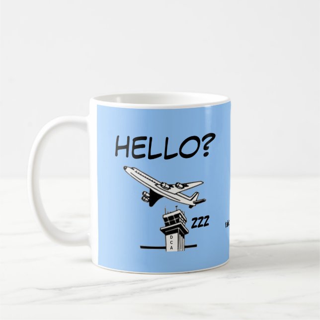 Taza De Café ¿HOLA? - Controlador aéreo (Izquierda)