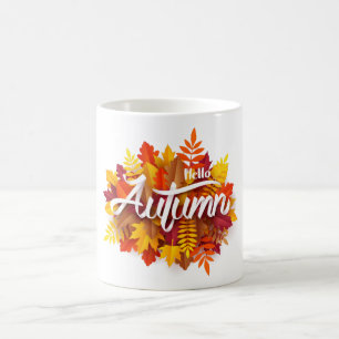 Taza De Café Hola diseño de moda de otoño
