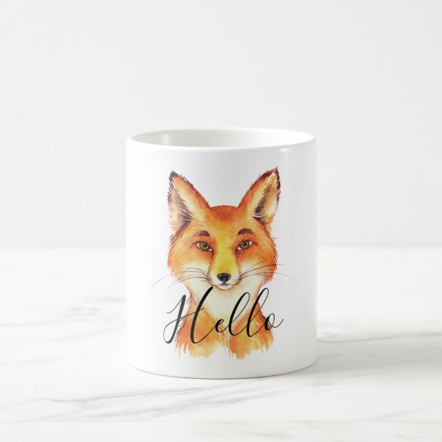 Taza De Café Hola Fox (Centro)