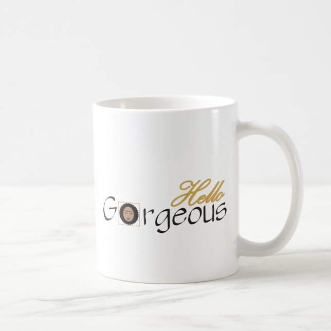 Taza De Café Hola Gorgeo (Derecha)