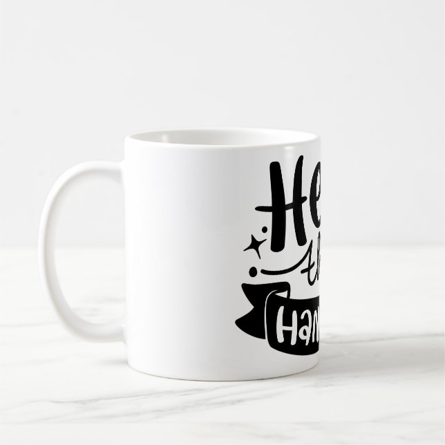 Taza De Café Hola, Guapo (Izquierda)