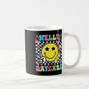 Taza De Café Hola Guardería De vuelta a la escuela Primer día d